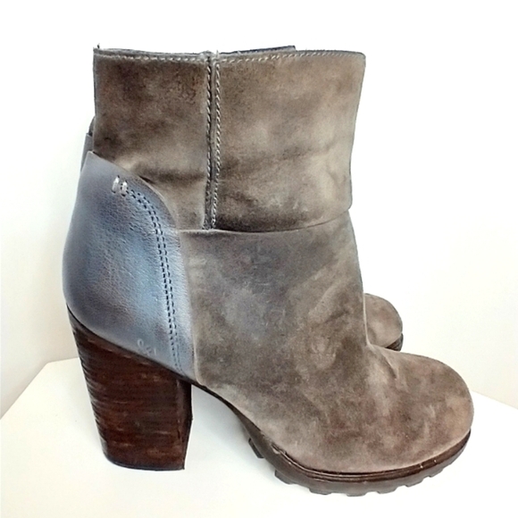 SAM EDELMAN SUEDE BOOTIES - Picture 1 of 4